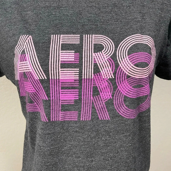 Aeropostale Sport Short Sleeve Top XL - Picture 6 of 6